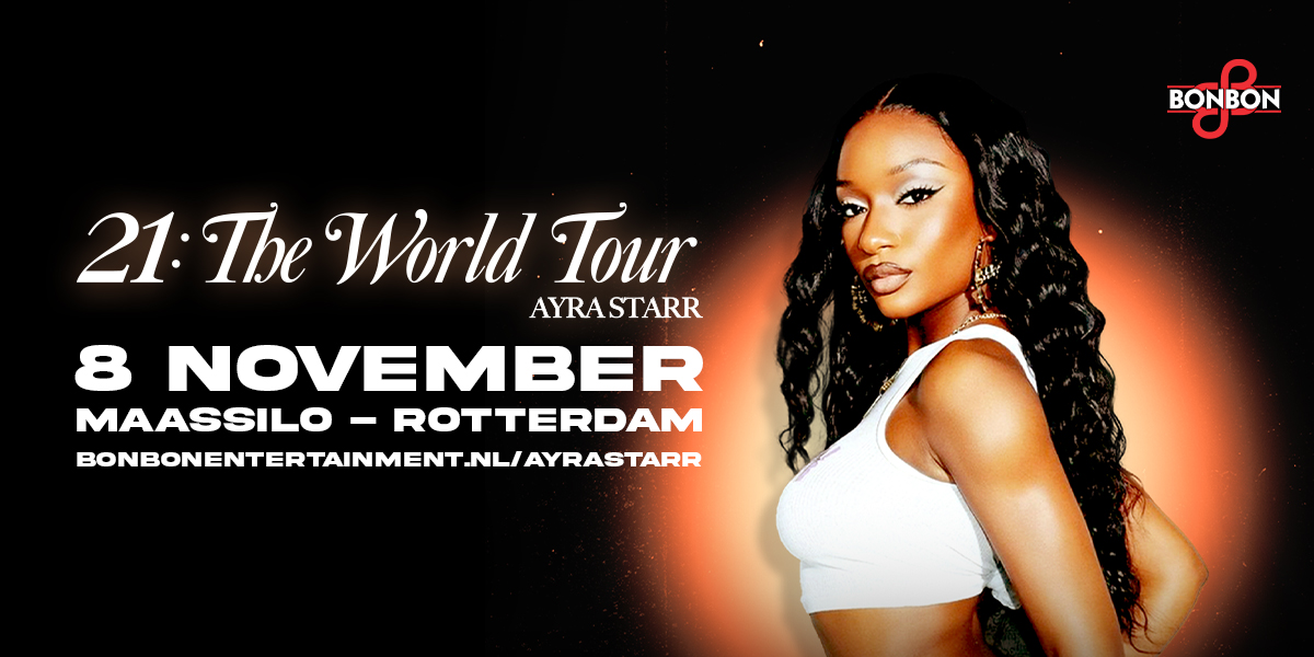 Ayra Starr | 8 November | Massilo Rotterdam