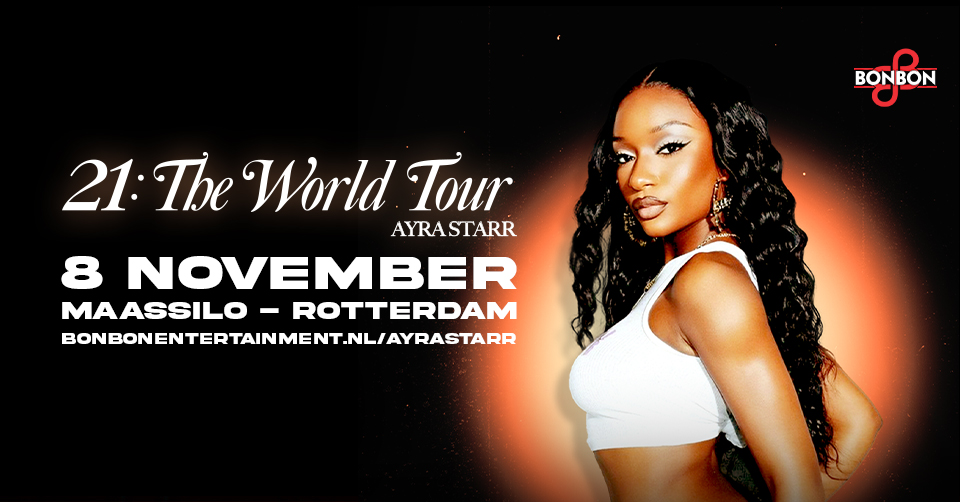 Ayra Starr | 8 November | Massilo Rotterdam