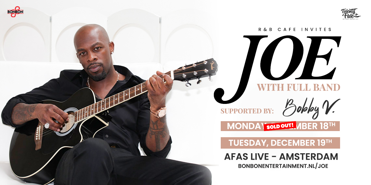 JOE & BOBBY V | AFAS LIVE | AMSTERDAM | R&B