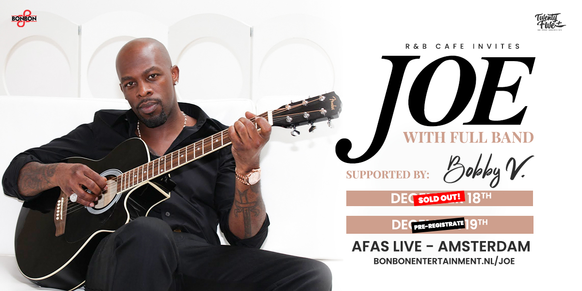 JOE & BOBBY V | AFAS LIVE | AMSTERDAM | R&B
