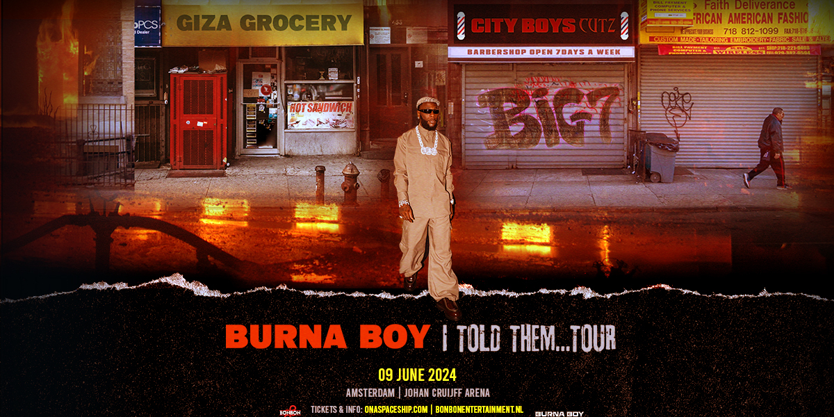 Burna Boy | The Netherlands | Pre-Register