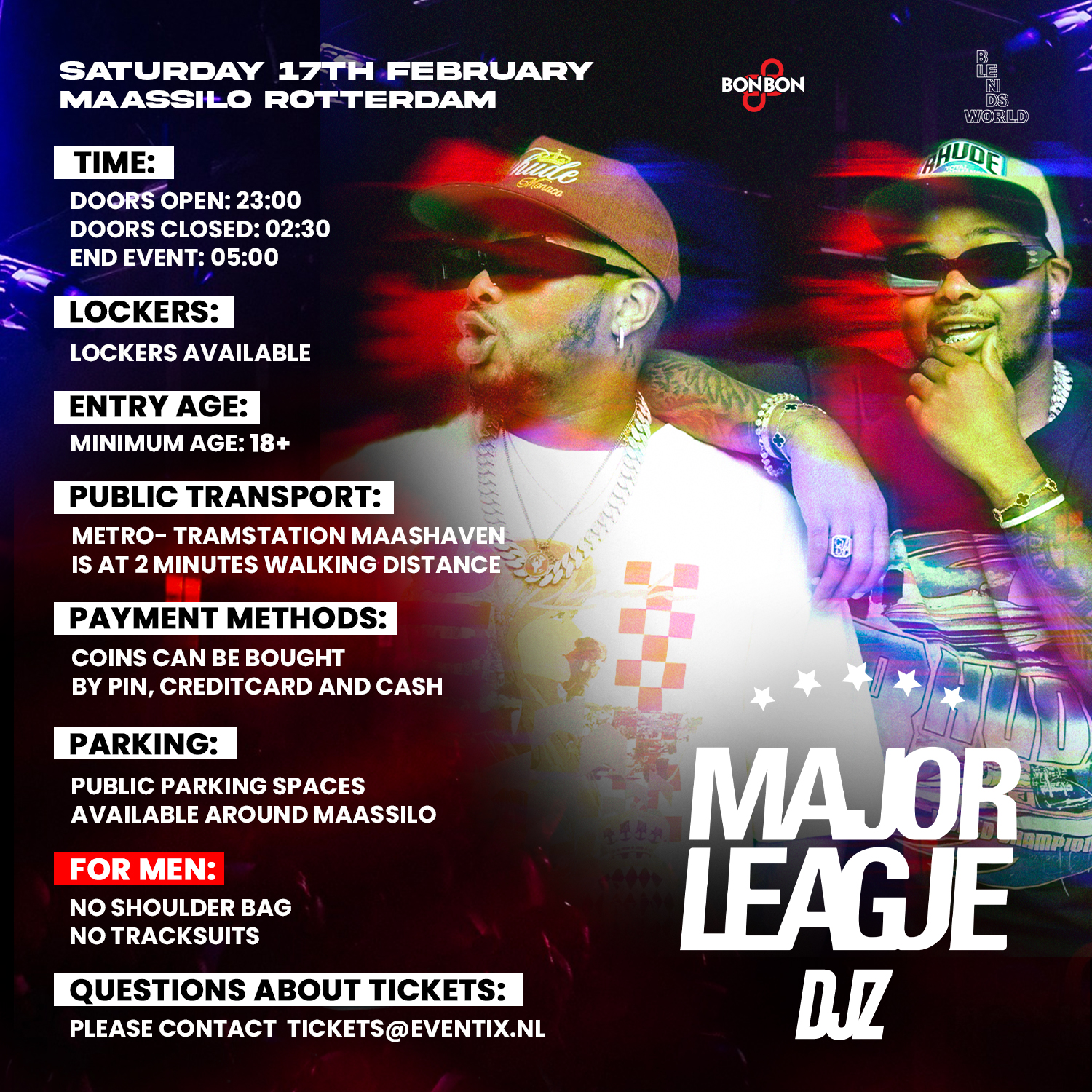 MajorLeague Djz | Last info | Maassilo Rotterdam