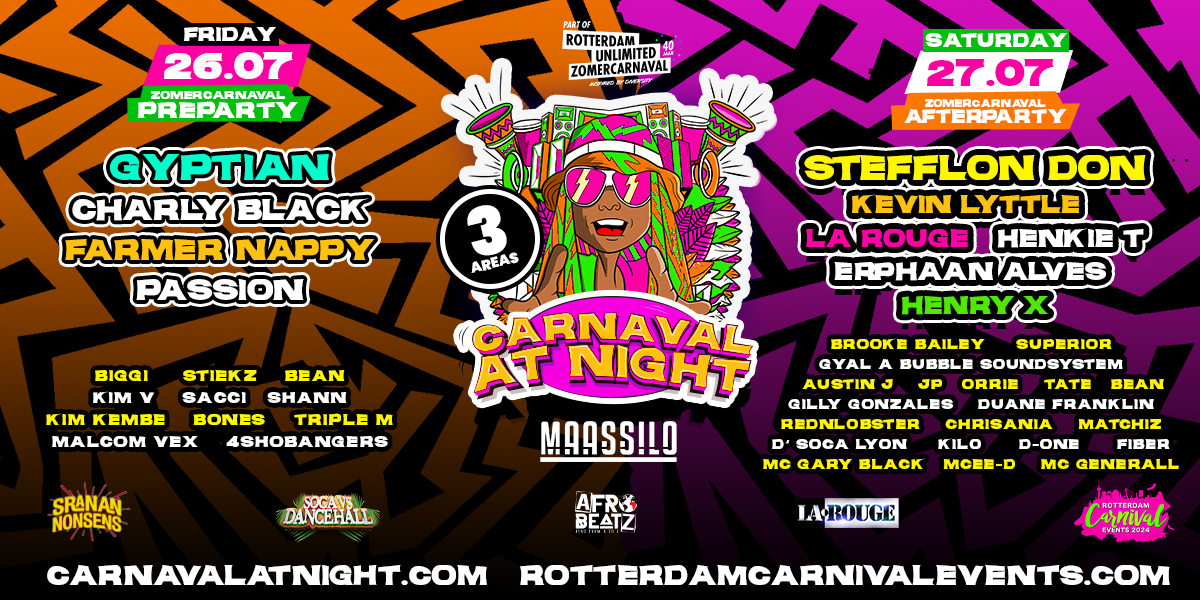 Carnaval At Night | Maassilo Rotterdam | Zomercarnaval
